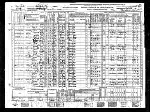 1940 Census Isadore and Gussie Goldschlager