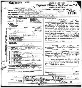 Bessie was Joseph's second wife and mother of five children