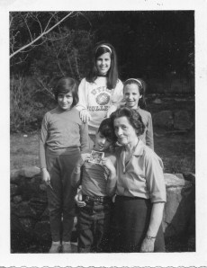 Gussie with Jody Julie and Ira 1962