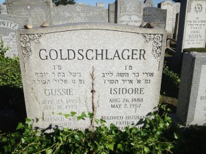 Gussie and Isadore headstone