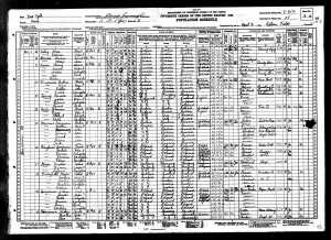 Kaufman family 1930 census