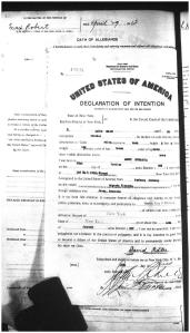 David Adler petition for naturalization