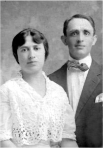 David Adler and his wife Bertha 