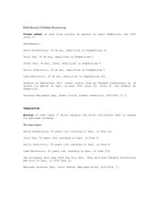 translation of birth record