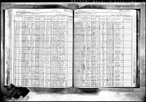 Gussie Rosenzweig 1925 NYS census