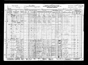 Gussie Rosenzweig 1930 census