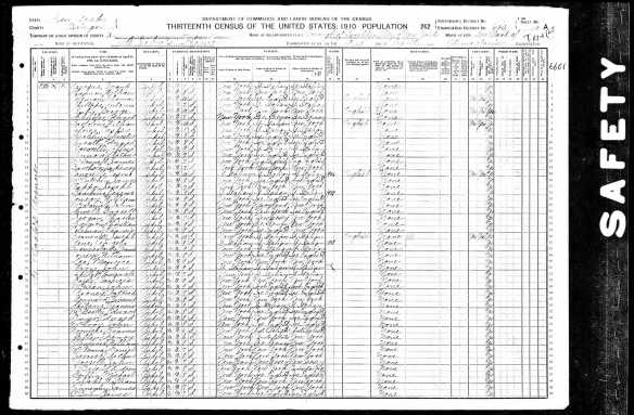 William Bartolini 1910 at St John's Home, Brooklyn