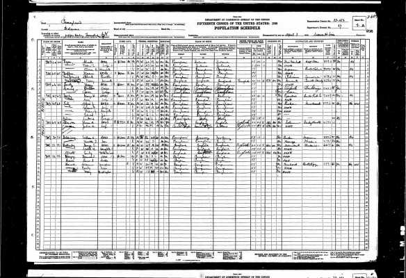 William and Martin Goldenberg 1930 census