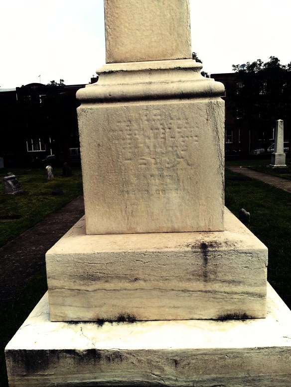 Jacob Cohen's headstone enhanced