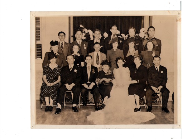 Wedding of Jerome Seamon and Lillian Wolf September 22, 1940