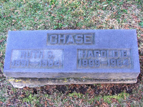 Harold, Sr., died in January, 1964, and Ruth, the daughter of Myer, Sr. and Helen Cohen, died in October, 1984. Ruth returned to the Washington area after Harold died.   Despite living for so many years in Worcester, both Harold and Ruth were buried in Ohio at Bloomfield Cemetery with their little daughter, Ann, as well as many members of Harold’s extended family.  Their son Harold, Jr., served in the US Air Force for many years in Colorado Springs, Colorado and then lived in Alexandria, Virginia; he died in 2006 and is buried at Arlington National Cemetery.