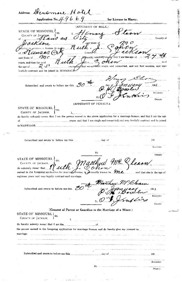Ruth Cohen marriage license-page-002