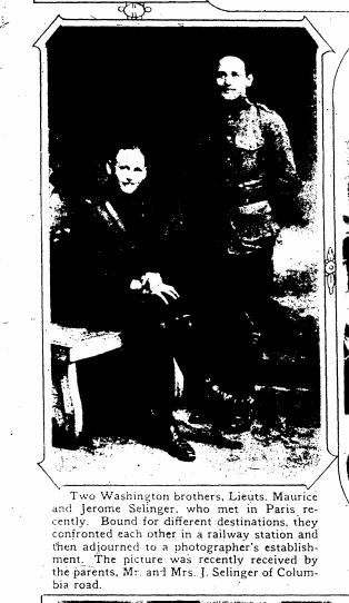 Selinger brothers 1919 WW 1