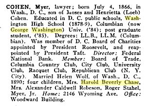 Who's Who in the Nation's Capital (1921) found on Google Books