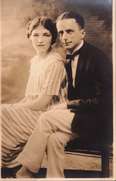 Eva Schoenthal and John Cohen, Jr. 1923