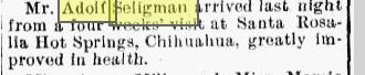 Adolf 1898 trip health july 11 1898 SF NM p 4