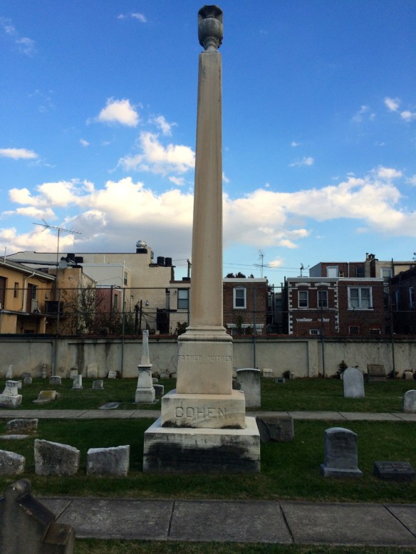 Jacob and Sarah Cohen monument