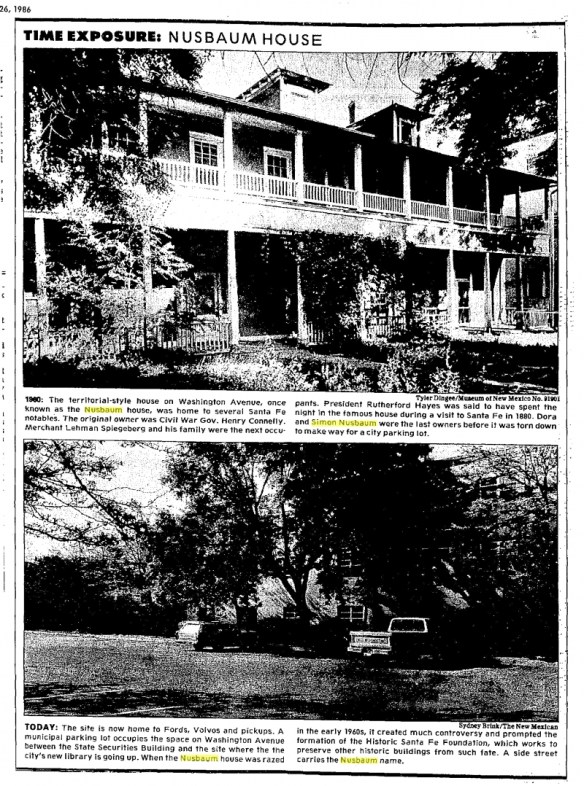 Santa Fe New Mexican May 26, 1986