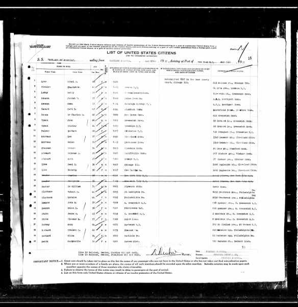 Year: 1937; Arrival: New York, New York; Microfilm Serial: T715, 1897-1957; Microfilm Roll: Roll 5978; Line: 1; Page Number: 15