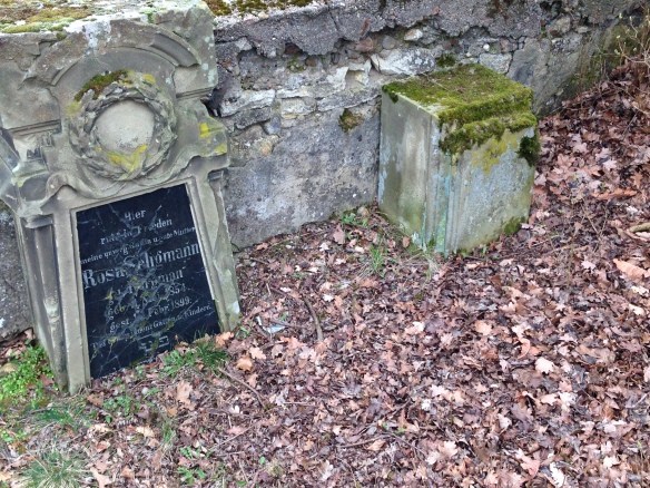 Rosa headstone