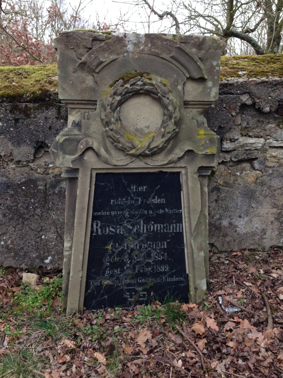 Rosa Seligmann headstone