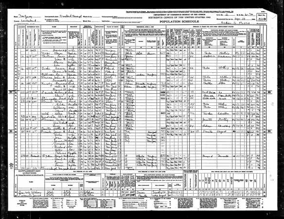 Lewis Brotman 1940 US census Year: 1940; Census Place: Vineland, Cumberland, New Jersey; Roll: T627_2327; Page: 10B; Enumeration District: 6-76