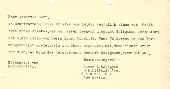 courtesy of the family of Fred and Ilse Michel