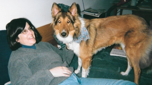 My dog and me November 2001