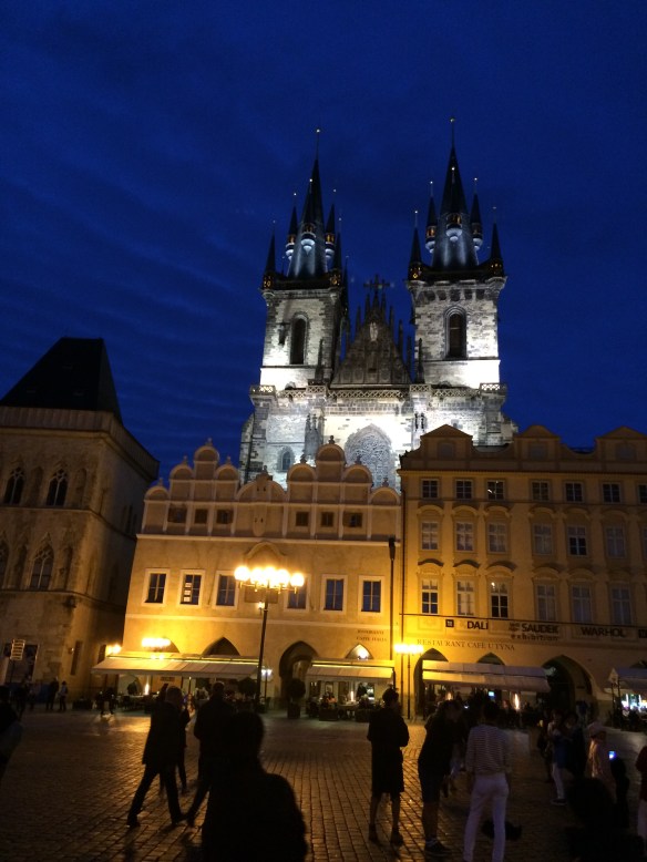 IMG_2470 Night view of Prague Old Town Square