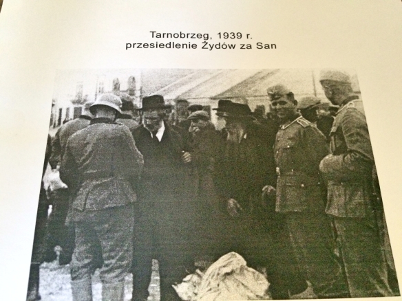 Nazis rounding up the Jews of Tarnobrzeg 1939