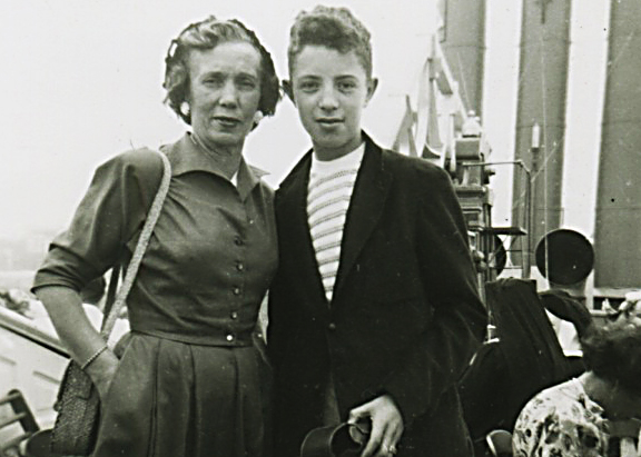 Aunt Rose with Paul Barton Cohn
