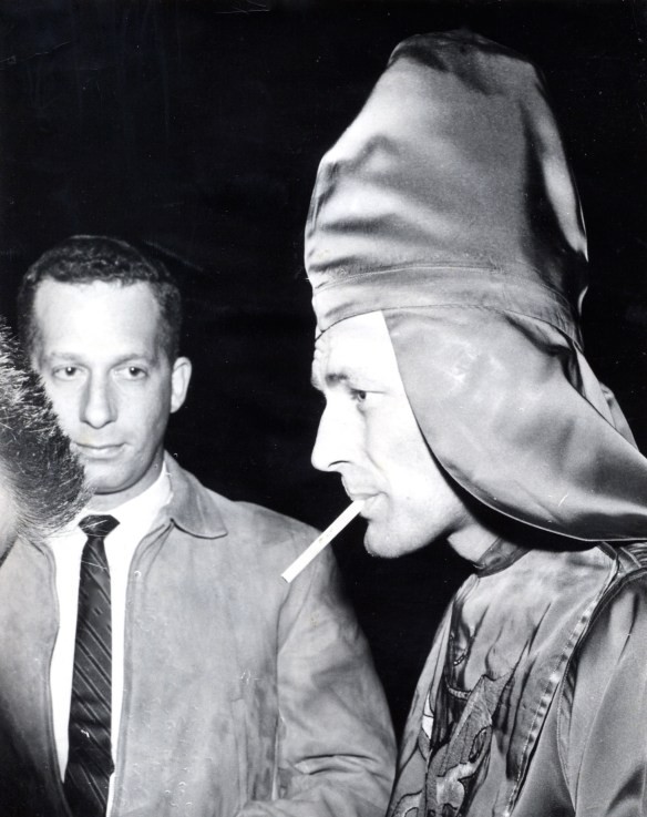 Bob Cohn and Bobby Shelton, Imperial Wizard of the KKK, Montgomery, Alabama