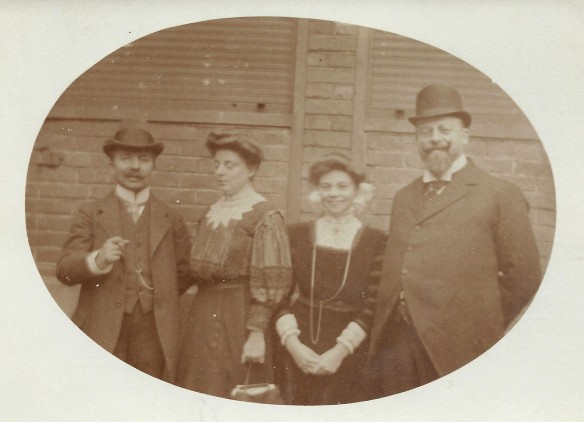Samuel, Laura, and Anna Winter and Jakob Seligmann