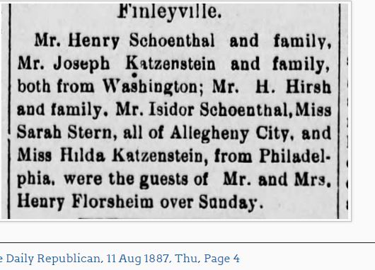 The Daily Republican (Monongahela, Pennsylvania) 11 Aug 1887, Thu • Page 4