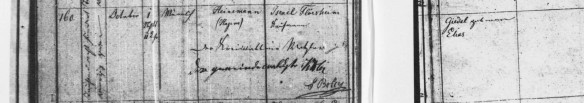 Henry (Hienemann) Florsheim birth record HHStAW Abt. 365 Nr. 384, S. 35