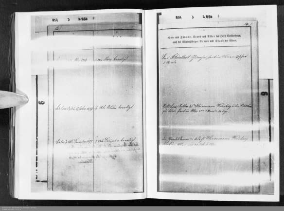 Levi Schoenthal death record March 1874 HHStAW Abt. 365 Nr. 773, S. 9