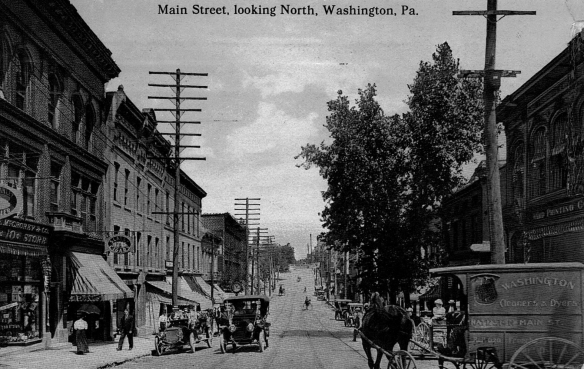 Main Street, Washington, PA http://www.washingtonpa.us/washingtons-past/