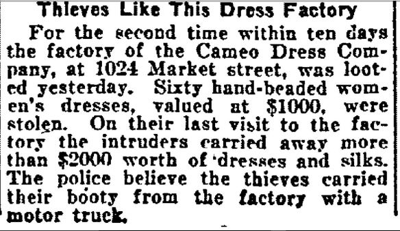 Philadelphia Inquirer, June 25, 1921, p 3