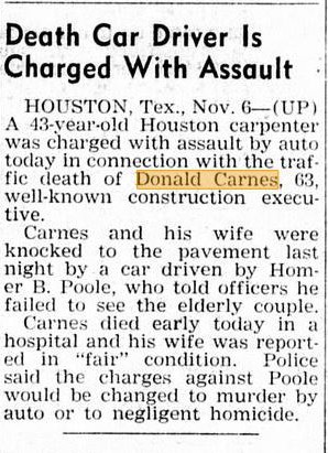 Donald Carnes accident