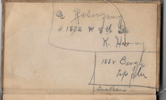 Aunt Elaine baby book 6