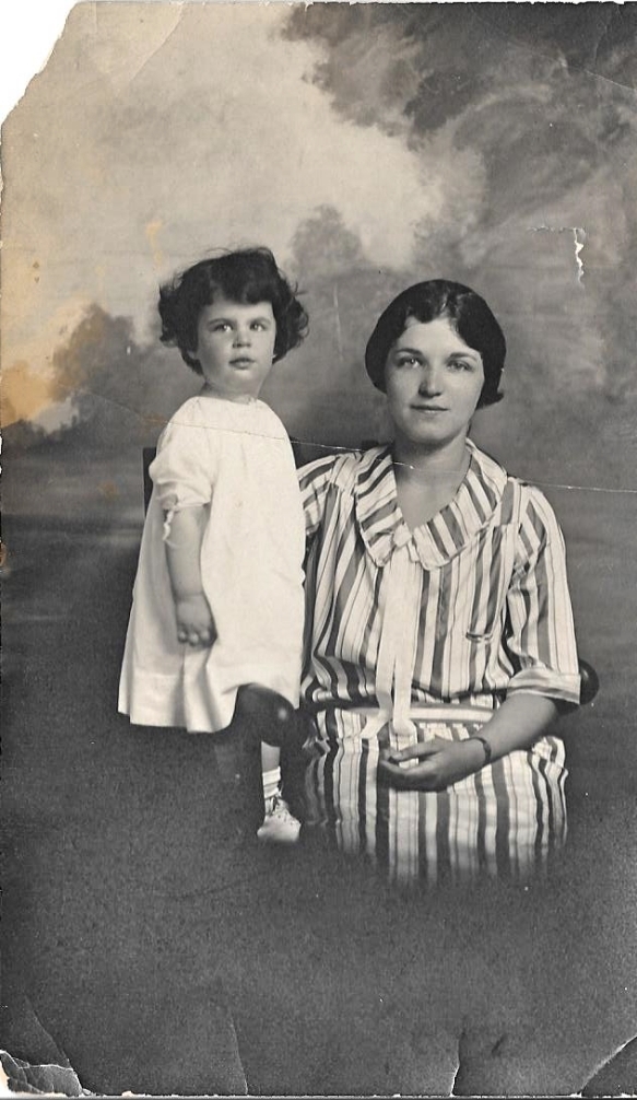My aunt Eva Hilda Cohen and my grandmother Eva Schoenthal Cohen, c. 1925