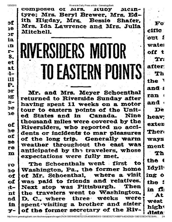 Riverside Daily Press, August 5, 1929, p. 4