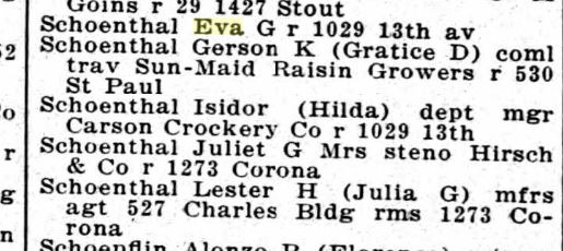 1922 Denver directory
