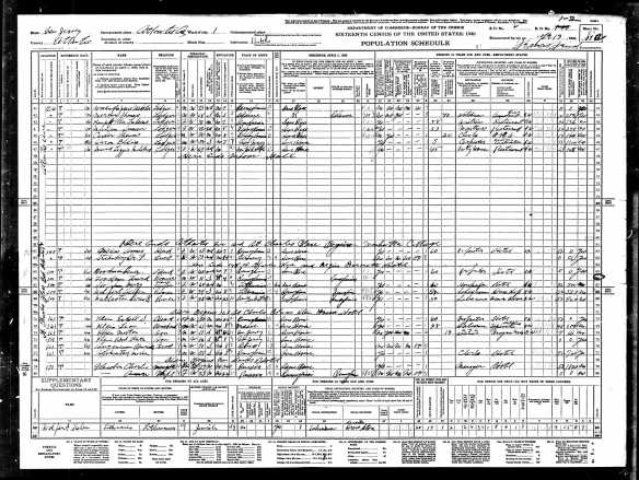 Estelle and Martin Schoenthal 1940 census