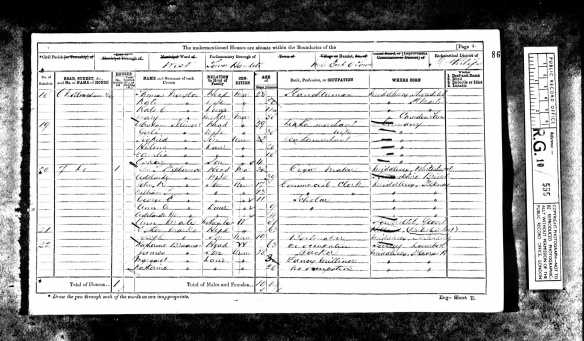 Abraham Selinger and family 1881 UK census Class: RG10; Piece: 555; Folio: 86; Page: 3; GSU roll: 823397 Description Enumeration District : 10 Source Information Ancestry.com. 1871 England Census [database on-line]. Provo, UT, USA: Ancestry.com Operations Inc, 2004. Original data: Census Returns of England and Wales, 1871. Kew, Surrey, England: The National Archives of the UK (TNA): Public Record Office (PRO), 1871.