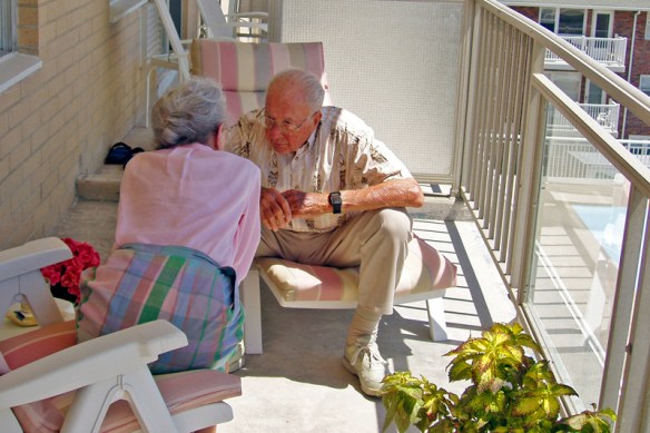 Blanche and Walter, August 9, 2006 courtesy of the family