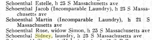 Incomparable Laundry Schoenthals brothers 1911 Atlantic City directory Ancestry.com. U.S. City Directories, 1822-1995 [database on-line]. Provo, UT, USA: Ancestry.com Operations, Inc., 2011. Original data: Original sources vary according to directory. 
