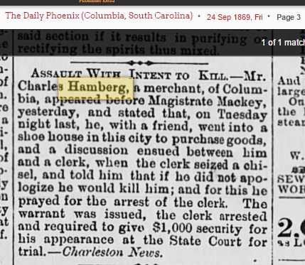 Charles Hamberg assault