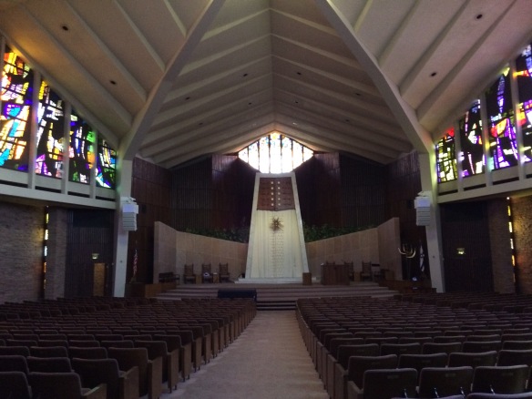 Percival Goodman sanctuary, Temple Emanuel, Denver, Colorado