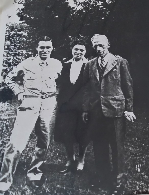 Jerrold Adler, Flora Baer Adler, and Julius Adler 1943 Courtesy of the Adler family